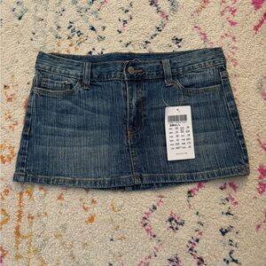 Brandy Melville Denim Mini Skirt